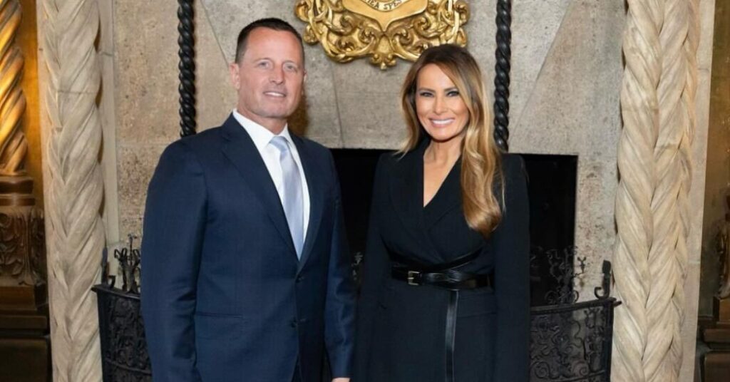 Melania Trump Reappears, in Black