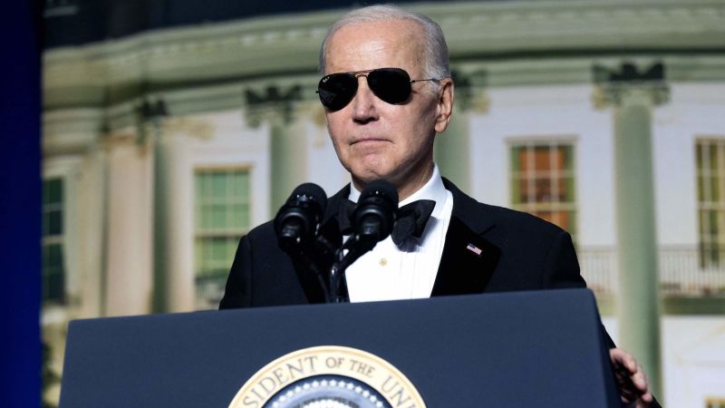White House Correspondents’ Dinner gives Biden a chance to flex his funny bone | CNN