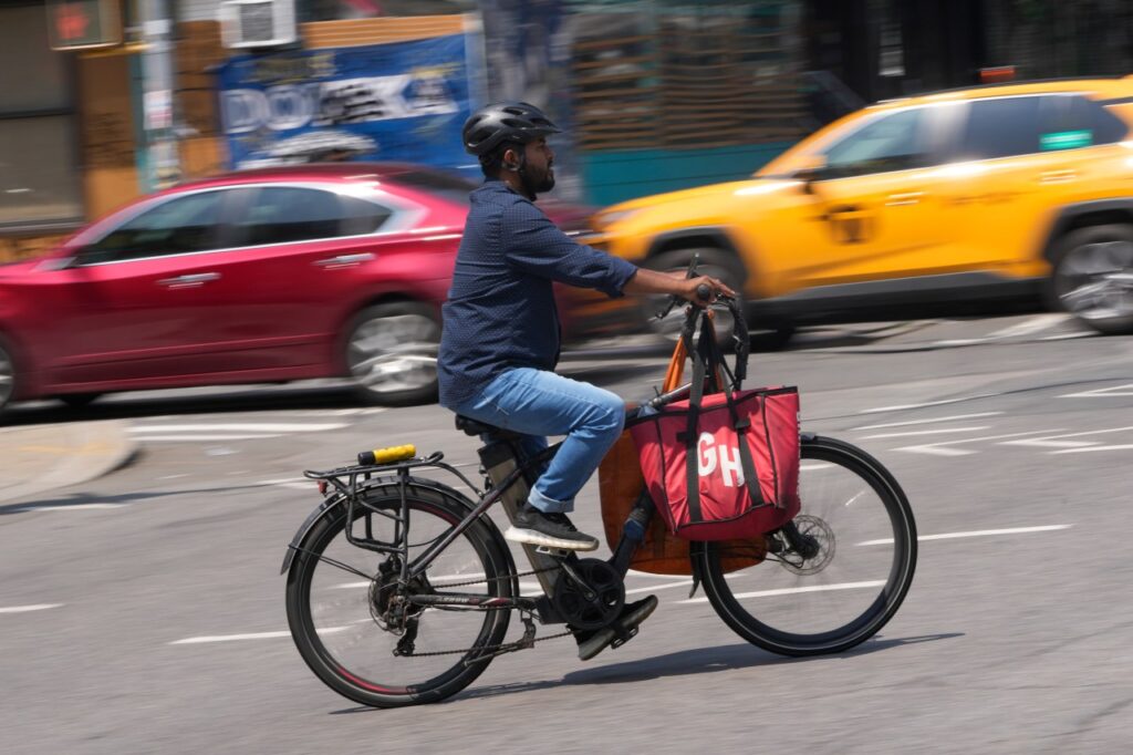 Senators probe if migrants illegally working as delivery drivers