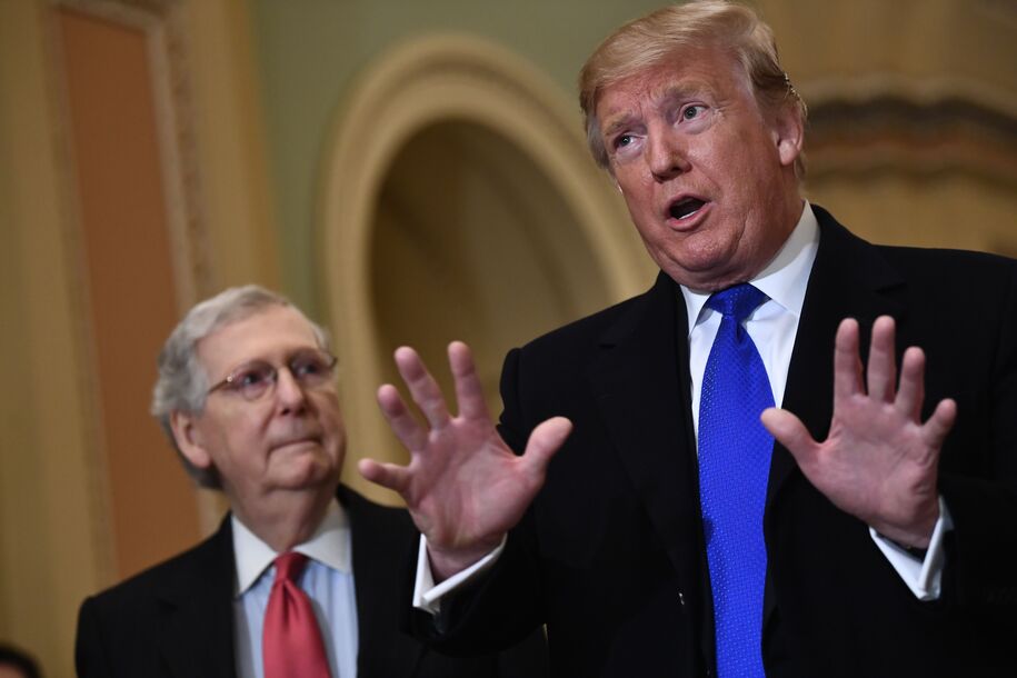 Delusional Senate Republicans still believe they can control Trump