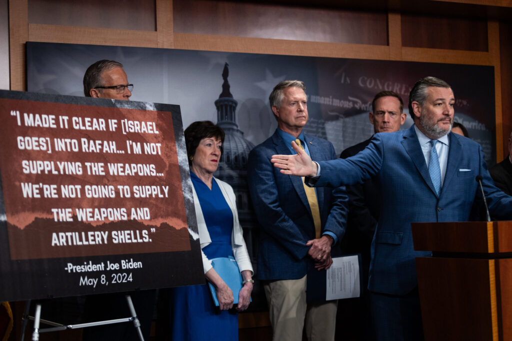 Republicans seek tools to force Biden to send weapons to Israel – Washington Examiner