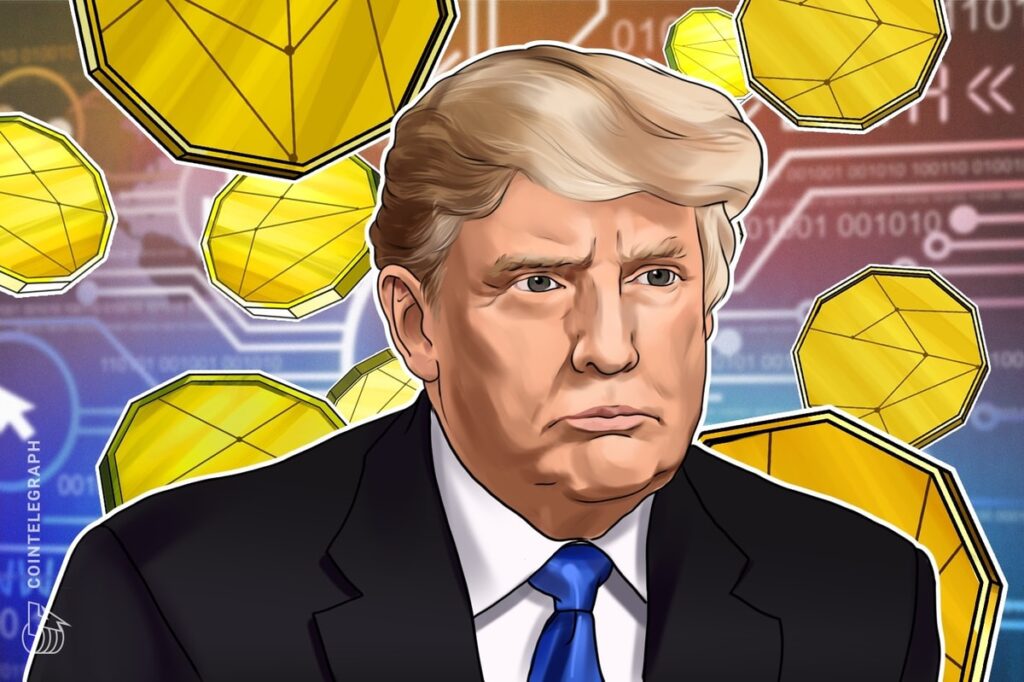 Donald Trump’s crypto portfolio briefly peaks above $10M