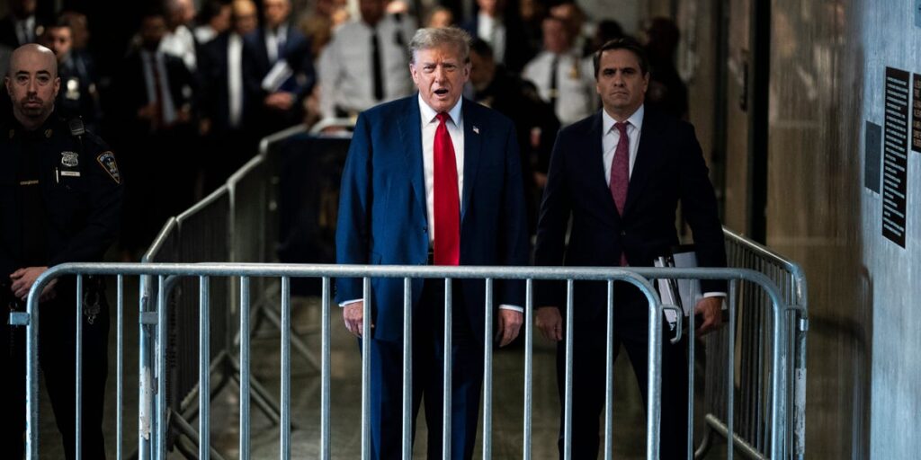 Trump campaign texts supporters that he ‘could be locked up for life’