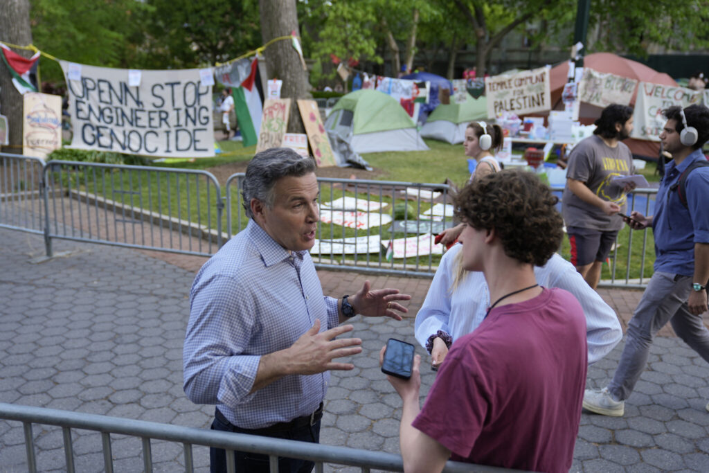 US Senate races increasingly roiled by divisions over anti-Israel campus protests