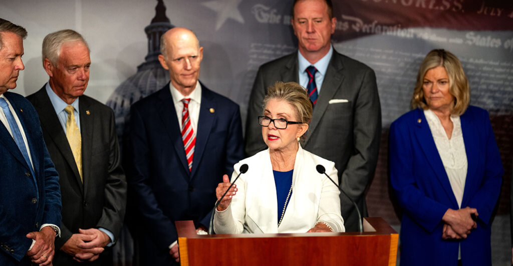 GOP Senators Slam Schumer, Call Border Bill Vote ‘Election Year Political Stunt’