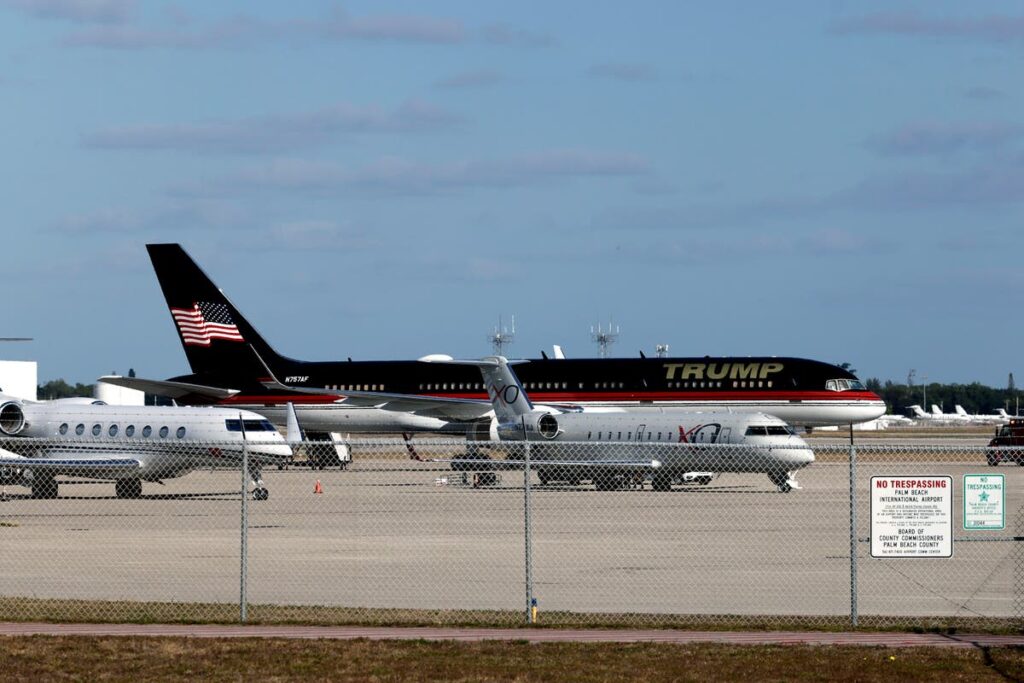 Trump sells off $10m jet to major megadonor amid soaring legal fees
