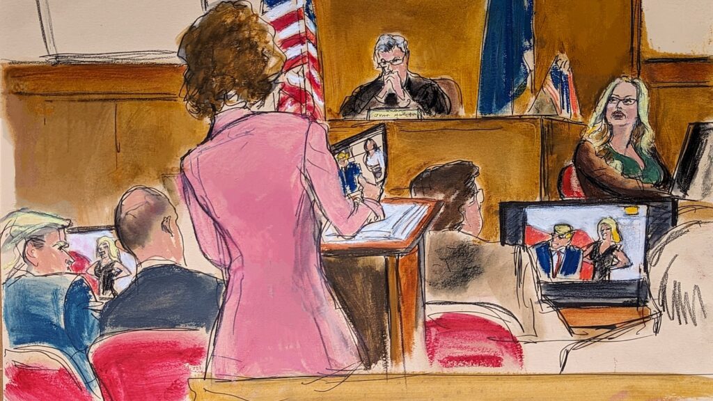 Stormy Daniels court appearance reopens wounds for Trump’s #MeToo accusers