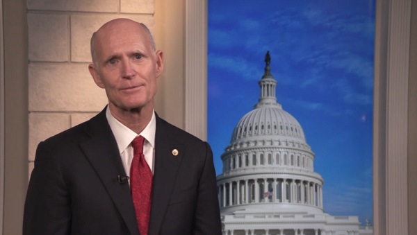 Rick Scott Runs for Senate Republican Leader, Florida Democrats Call Him ‘Disaster for