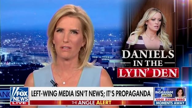 Laura Ingraham Clutches Her Pearls After Trump Called ‘Orange Turd’ in Court