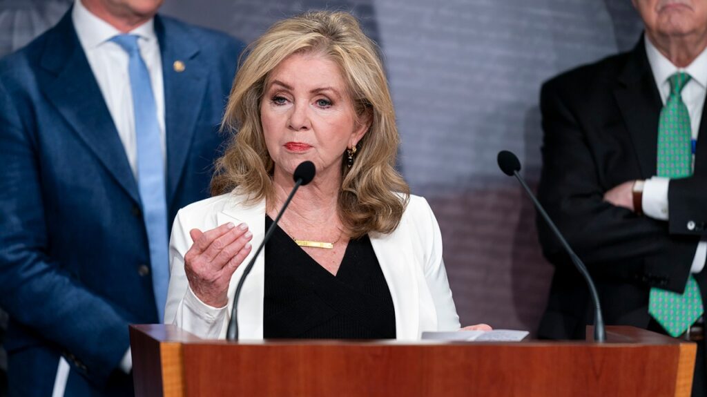 Senate Republicans give remarks on border security bill: Watch live