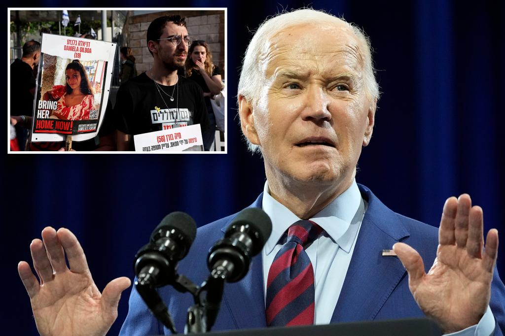 Dozens of GOP senators tell Biden to focus attention on hostages, not Gazan refugees