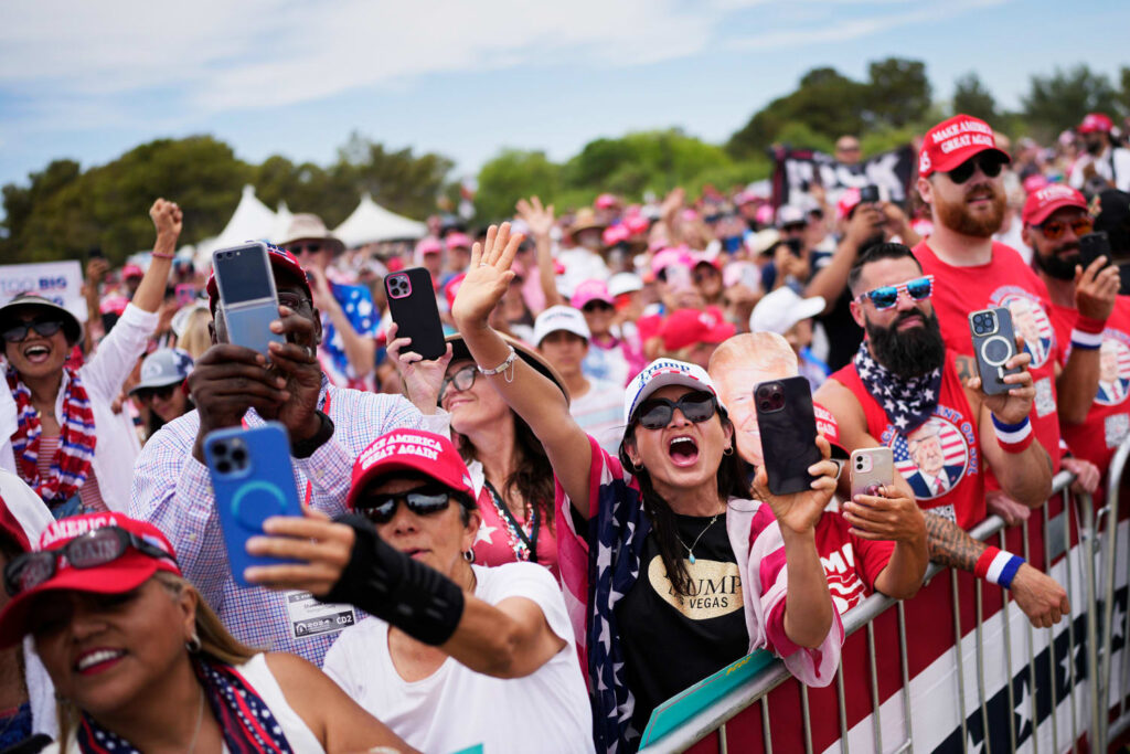 Trump speeches today spread increasingly dangerous rhetoric