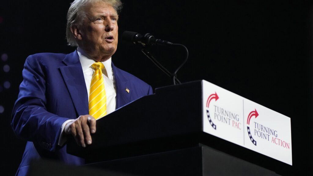 Trump will speak to a Christian group that calls for abortion to be ‘eradicated entirely’