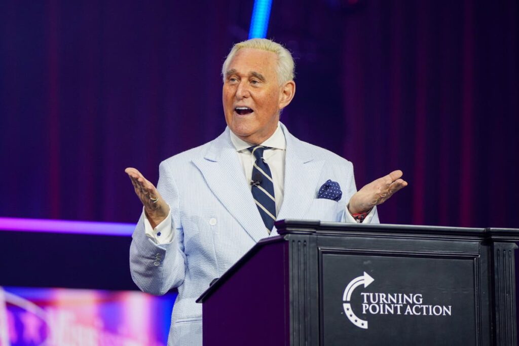 Recording reveals Roger Stone’s plan to help Trump challenge 2024 election results