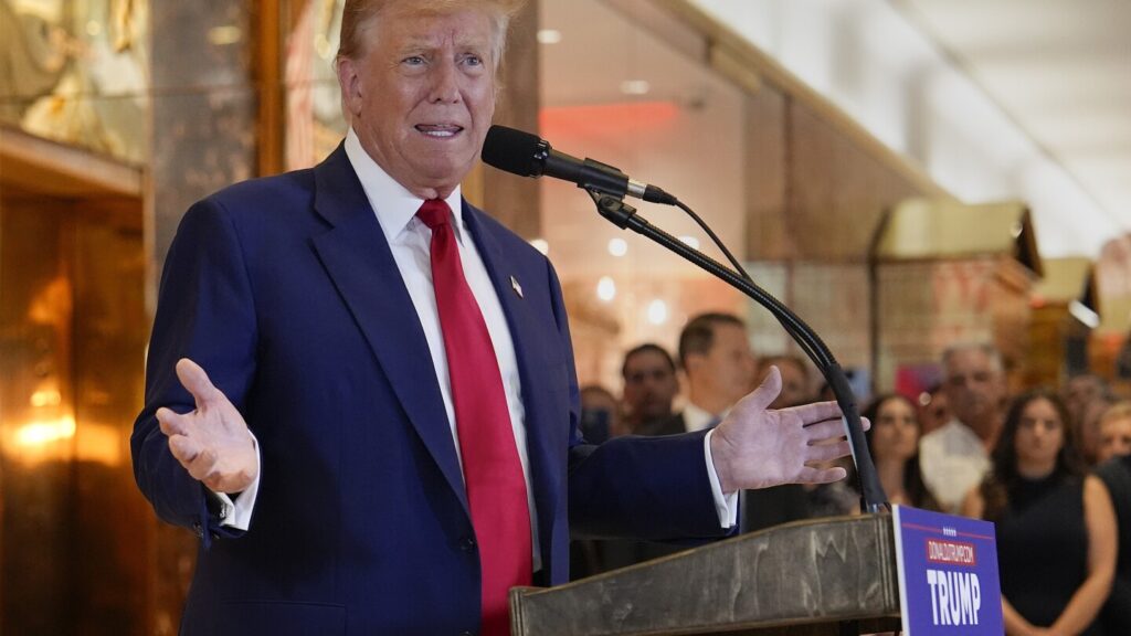 Trump tries to move past his guilty verdict by attacking the criminal justice system