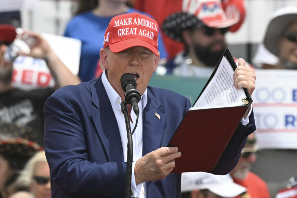 Donald Trump may have violated the terms of his release