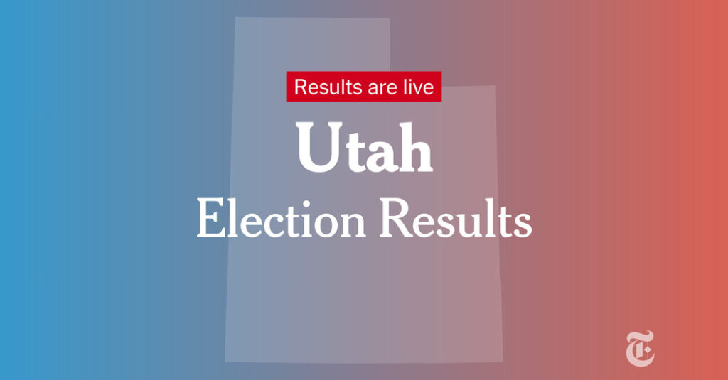 Utah U.S. Senate Primary Election Results
