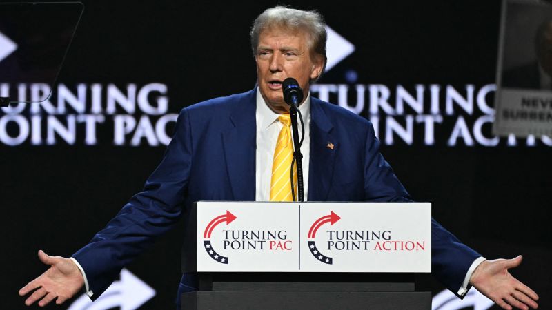 Trump steps onto campaign trail for first time since his conviction | CNN Politics