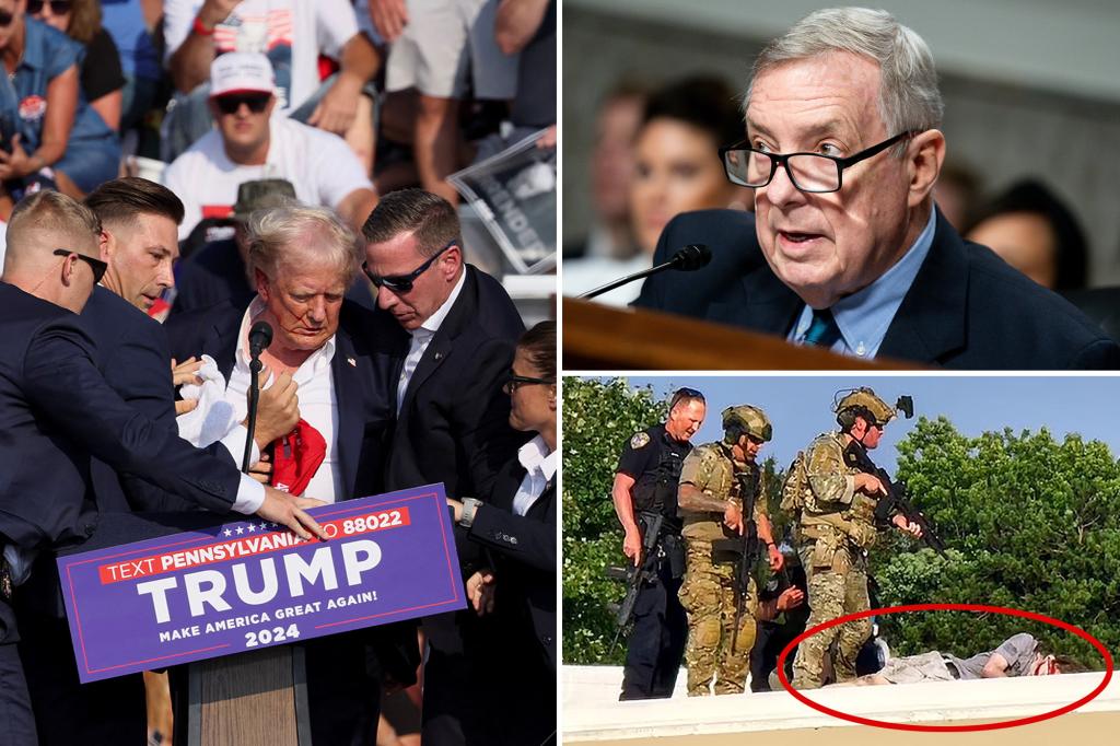 Senate Republicans call on Durbin to investigate Trump assassination attempt