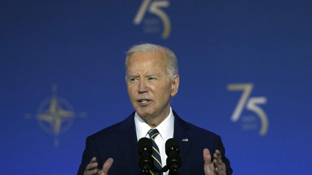 2024 election live updates: Donald Trump returns to campaign stage, Biden speaks at NATO
