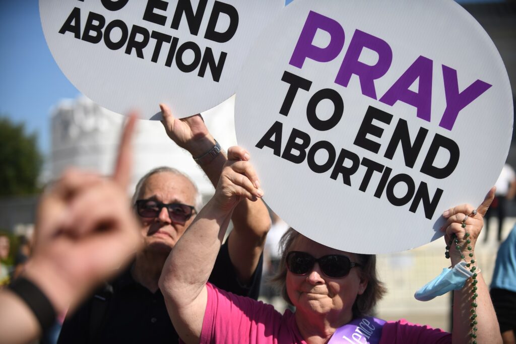 Tempers flare as Trump team revises abortion plank for Republican platform