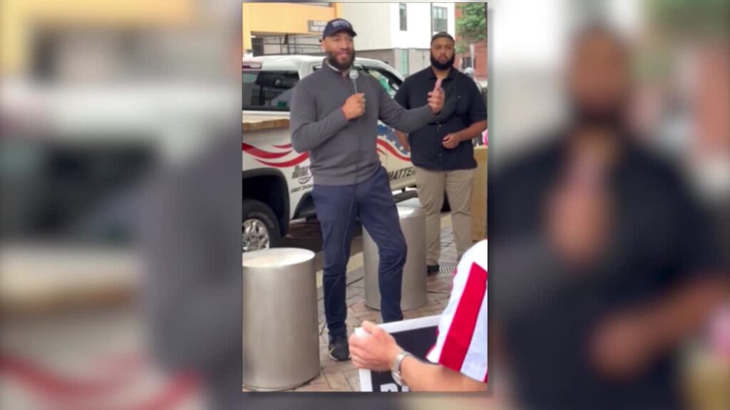 GOP Senate candidate Royce White accused of making antisemitic comments at rally
