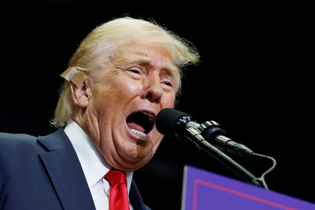 Trump pivots to Harris attack as Secret Service boss grilled on rally shooting: Live