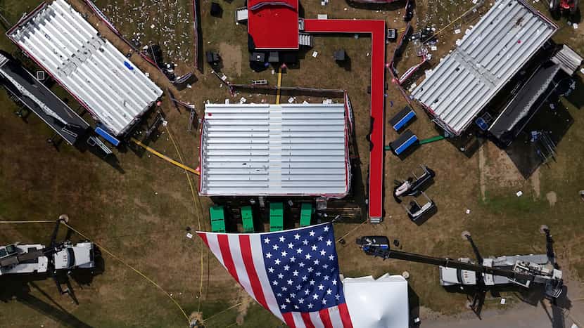 Trump shooter flew drone over rally site before event, official says