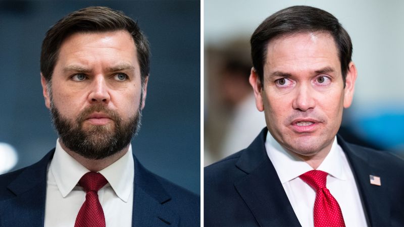 Trump’s VP nod: Vance and Rubio may have to overcome their own governors | CNN Politics