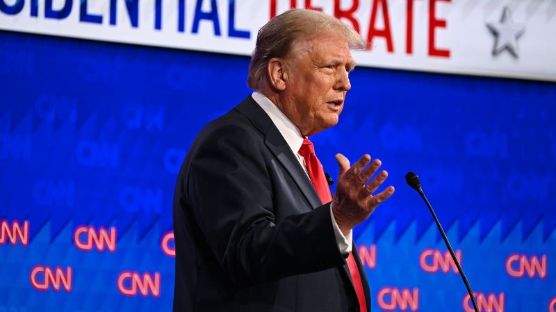 Opinion: What Trump said during the debate that has many Black Americans and Palestinians