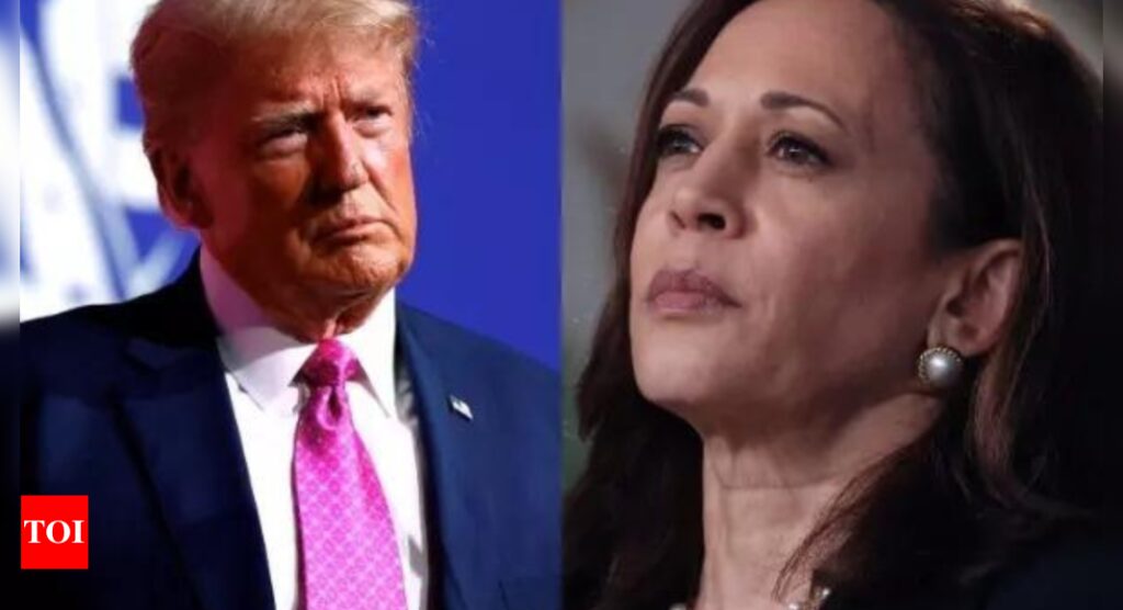 US elections: Kamala Harris surges ahead in 6 of 7 battleground states, tightens race