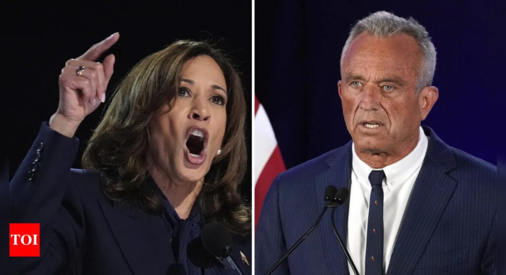 Kamala faces a Kennedy wrinkle on road to Kamalot – Times of India
