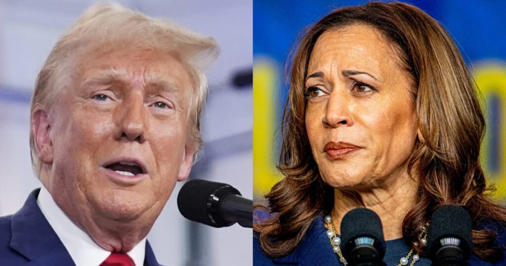 ‘Rude’ and ‘misogynistic’: Trump resharing sexual remark about Harris ‘will hurt’ him