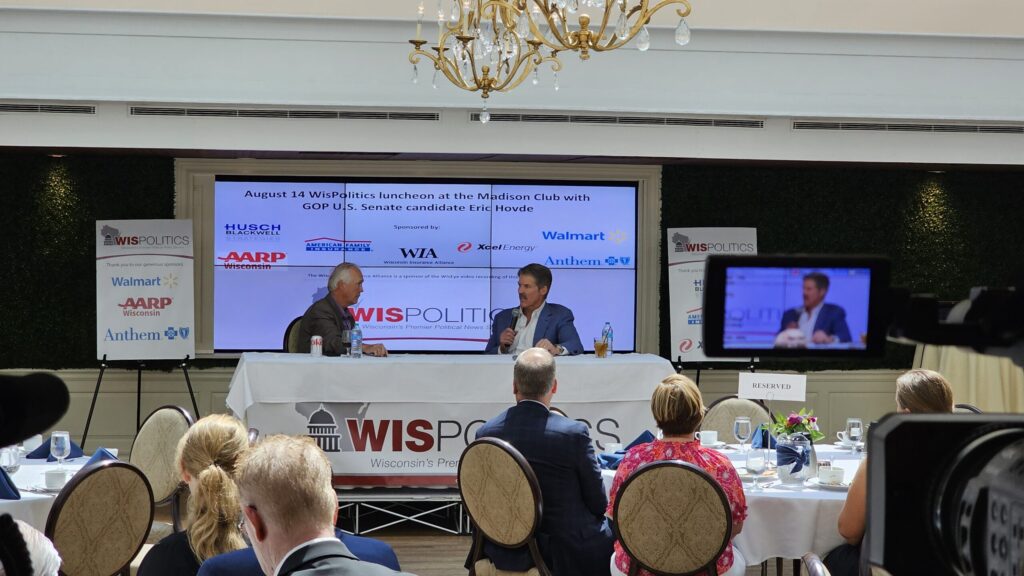 Trailing in the polls, GOP senate candidate Eric Hovde calls for more debates
