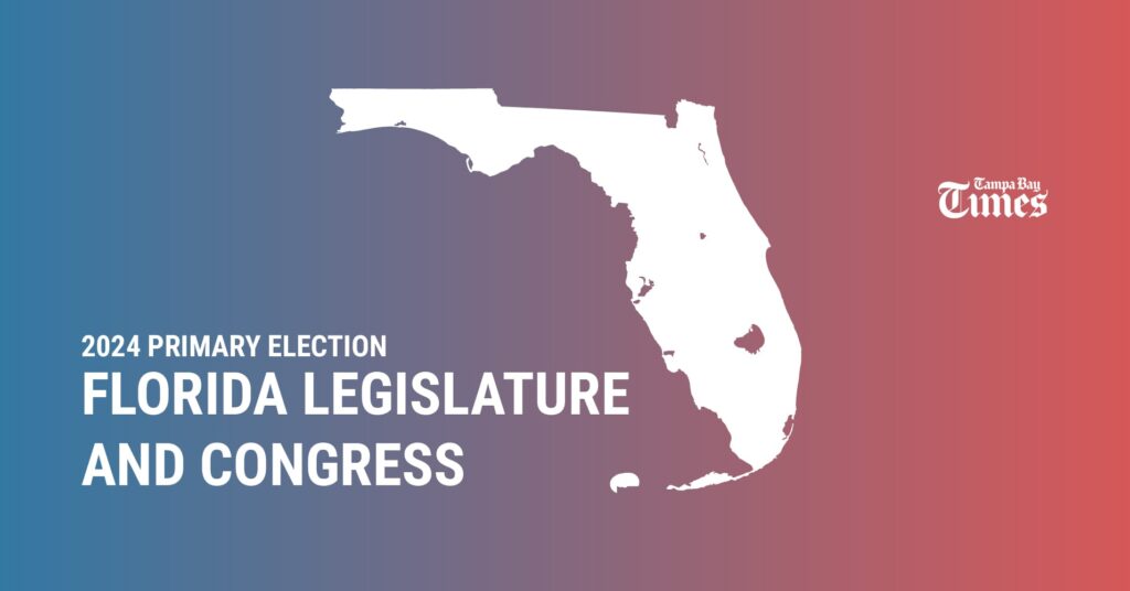 2024 primary election results: All Florida congressional and Legislature races