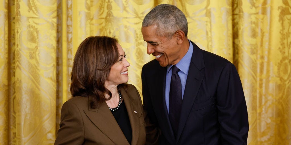 Obama says Harris would make the economy fairer as president — while Trump would help his