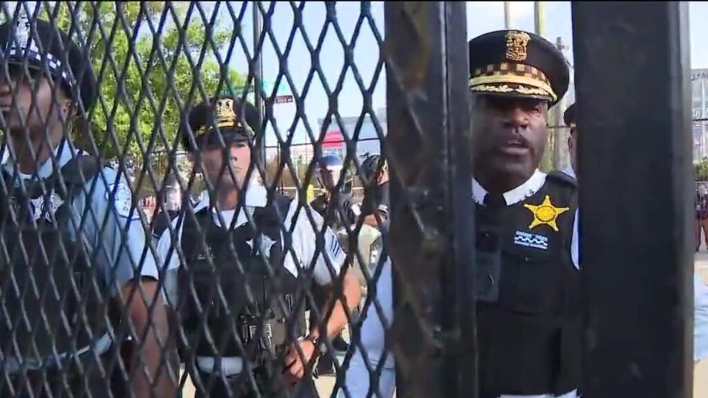 WATCH LIVE: Chicago officials, Secret Service give DNC public safety update after chaotic