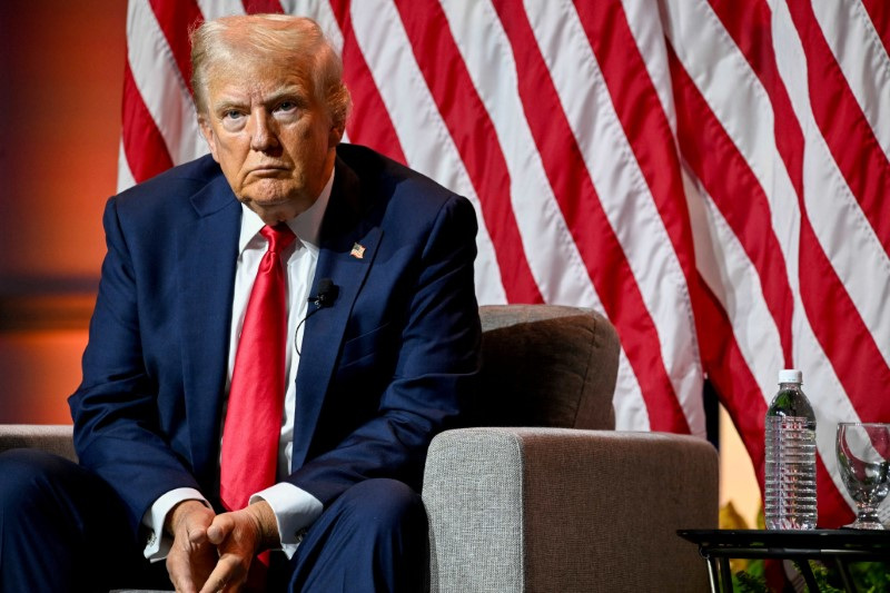 Trump to hold news conference while Harris visits Michigan auto workers