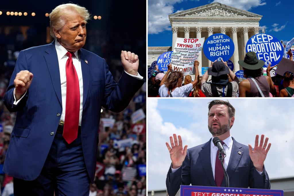 Trump would veto federal abortion ban, JD Vance says — as campaign tries to ‘end the