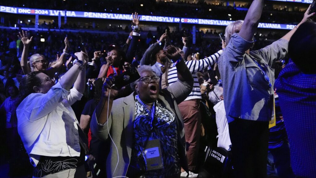 Democrats turn their roll call into a dance party with celebrities, state-specific songs