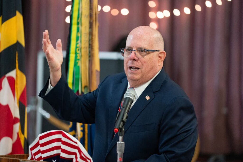 ‘No question’ JD Vance has a problem with women, says Republican Larry Hogan