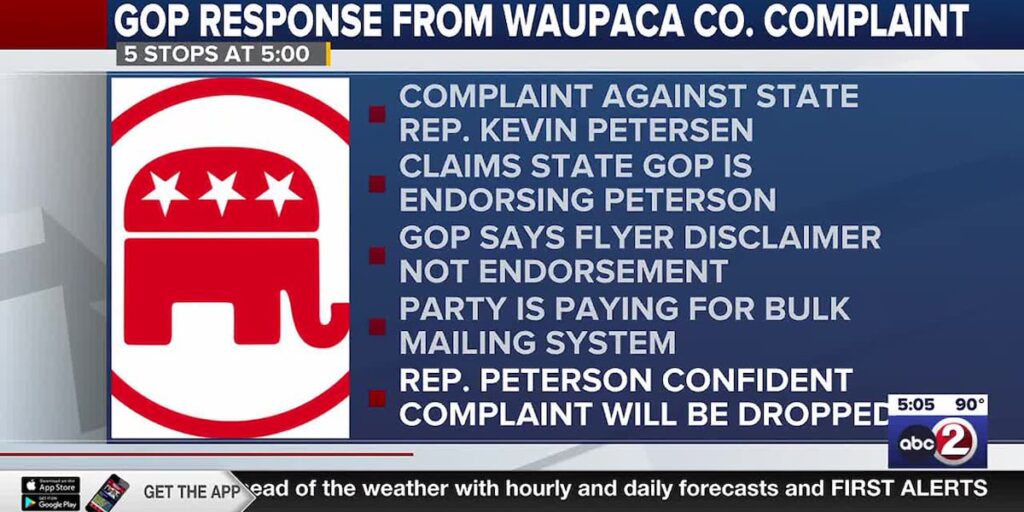 State GOP disputes Waupaca County Republican Party Chair ethics complaint against