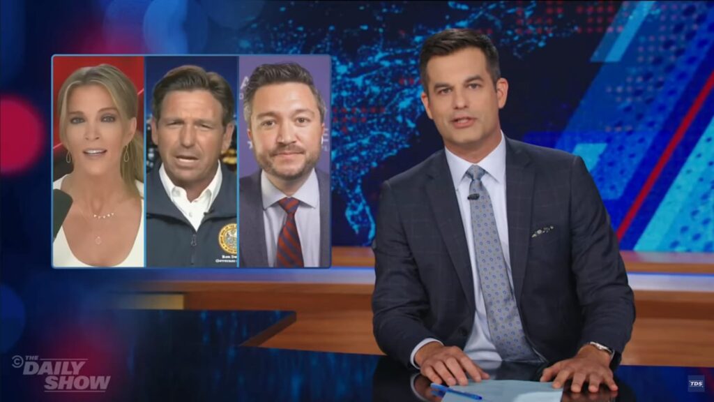 ‘Daily Show’ Mocks GOP’s ‘Tampon Tim’ Attacks on Walz