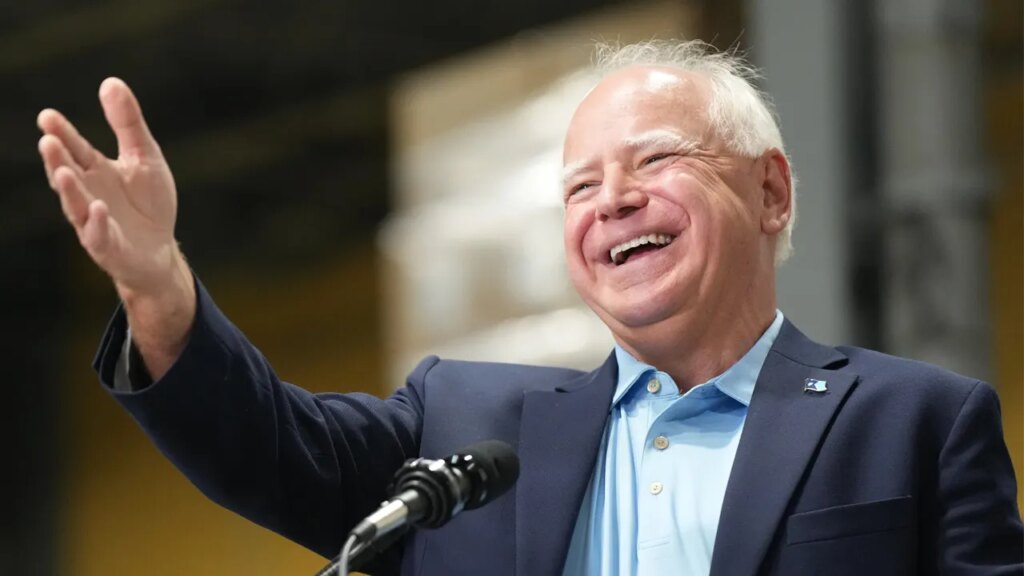 Media hypes ‘folksy’ Tim Walz, says progressive governor brings ‘centrist Midwesterner’