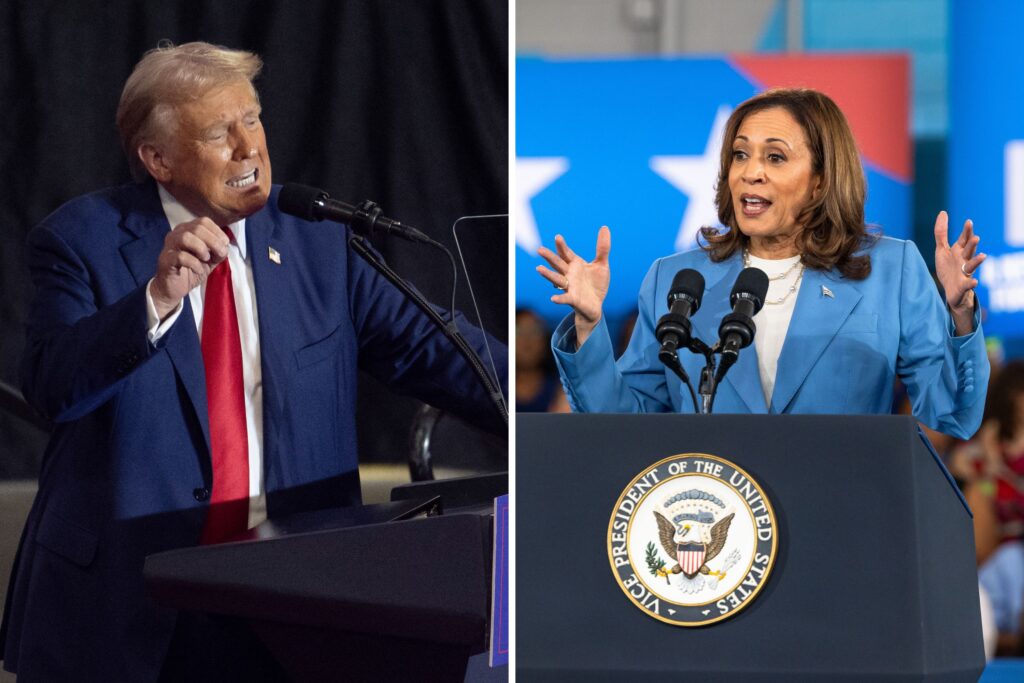 Conservative pollster shows Kamala Harris leading Trump in key swing state