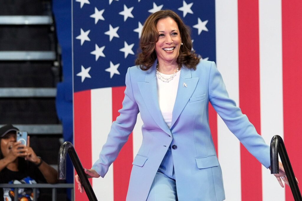 Kamala Harris is now Democratic presidential nominee, will face off against Donald Trump