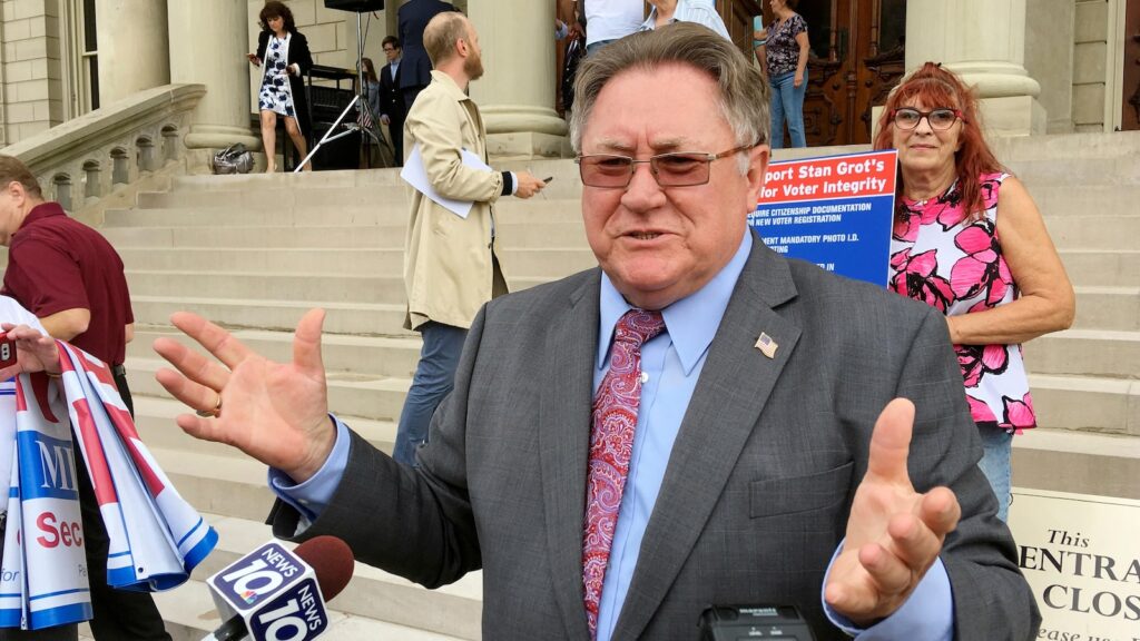 2020 presidential race election conspiracy theories live on in state’s GOP primary