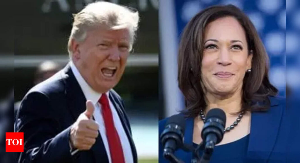 US elections 2024: Trump and Harris neck-and-neck in key battleground states, new poll