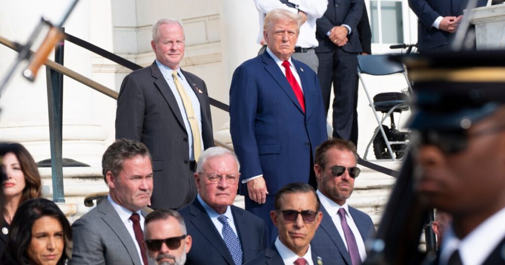 Opinion | Trump’s Arlington stunt was even more offensive than we first thought