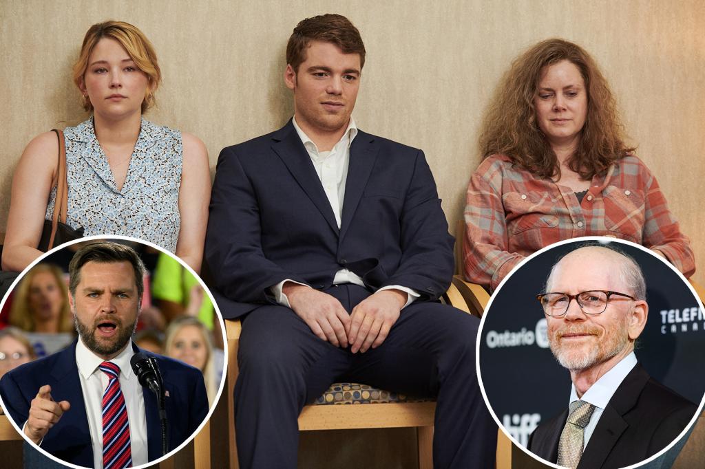 ‘Hillbilly Elegy’ director Ron Howard says he’s ‘surprised and disappointed’ by JD